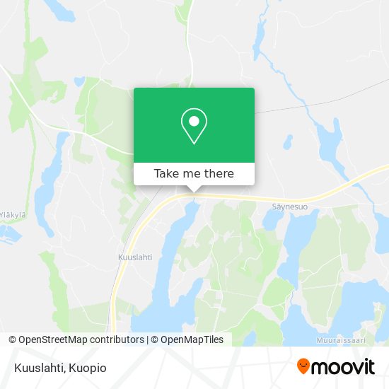 Kuuslahti map