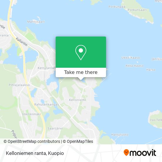 How to get to Kelloniemen ranta in Kuopio by Bus?