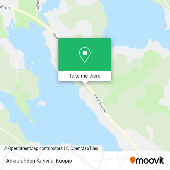 Ahkiolahden Kahvila map