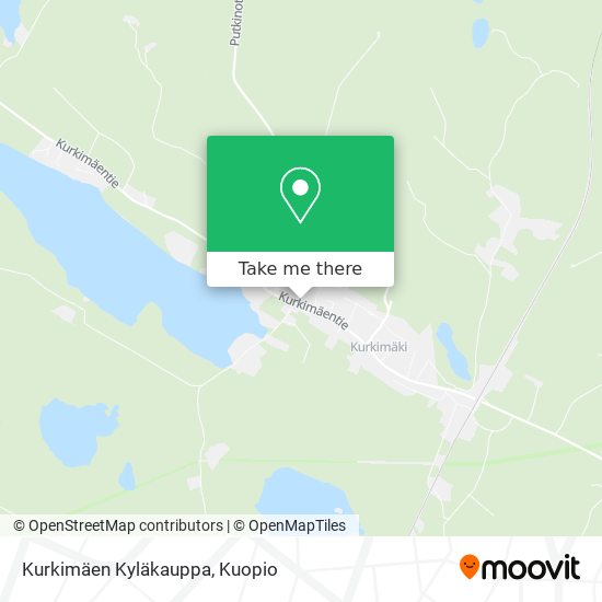 Kurkimäen Kyläkauppa map
