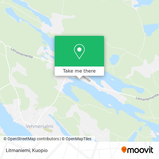 Litmaniemi map