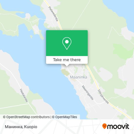 Манинка map