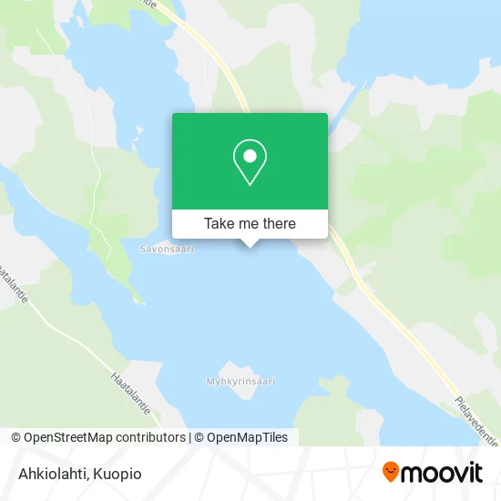 Ahkiolahti map