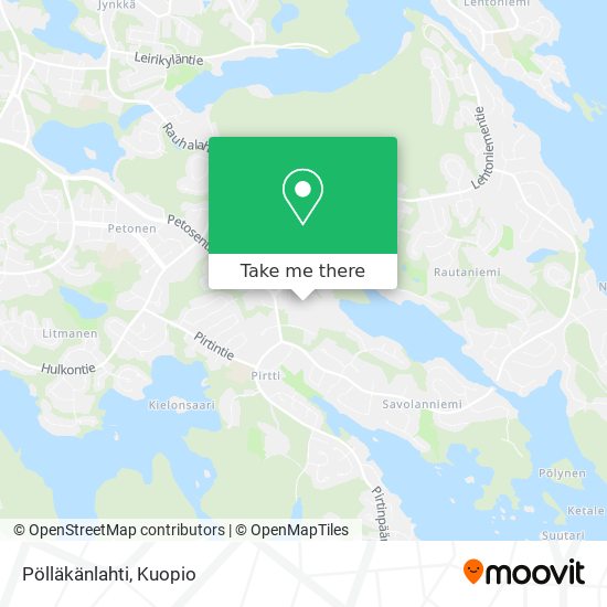 Pölläkänlahti map