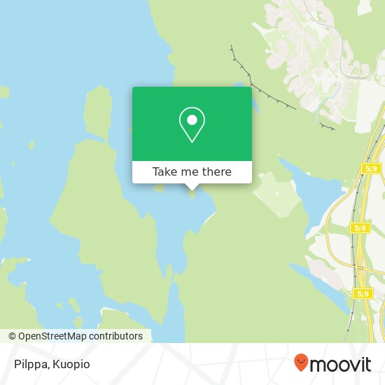 How to get to Pilppa in Kuopio by Bus?