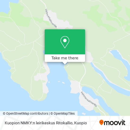 Kuopion NMKY:n leirikeskus Ritokallio map