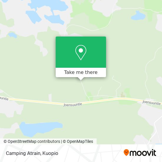 Camping Atrain map