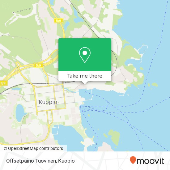 Offsetpaino Tuovinen map