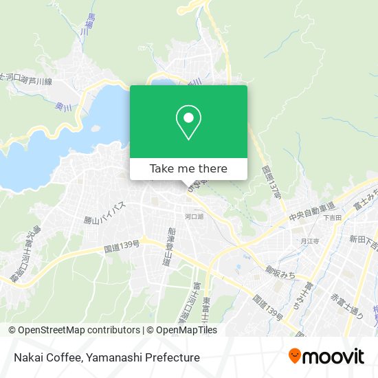 Nakai Coffee map