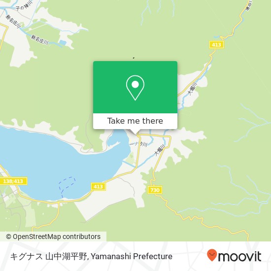 キグナス 山中湖平野 map