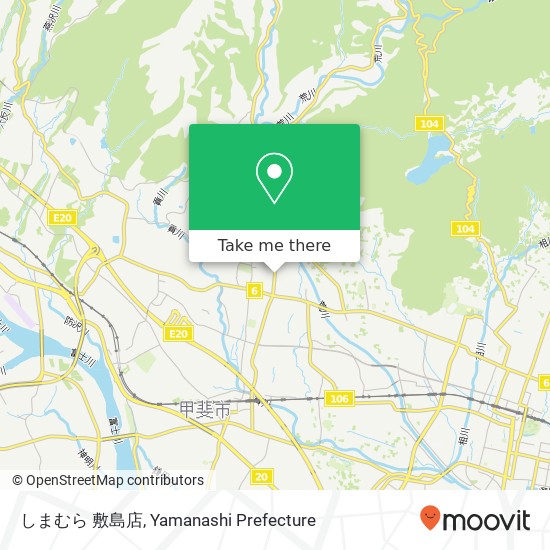しまむら 敷島店 map
