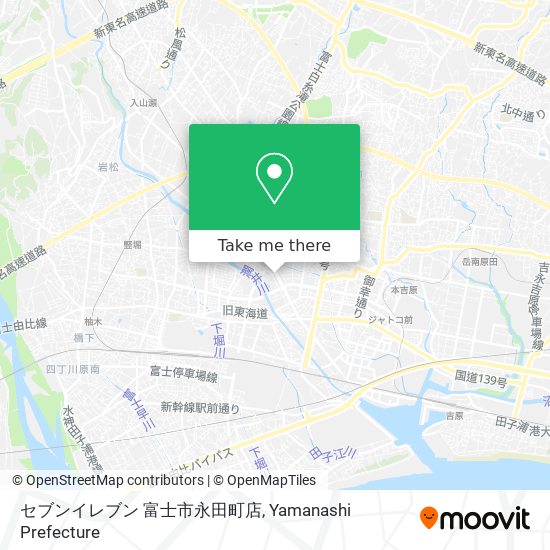 セブンイレブン 富士市永田町店 map