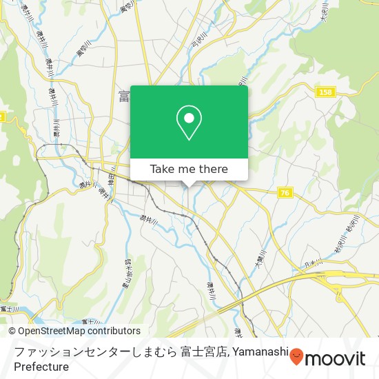 ファッションセンターしまむら 富士宮店 map