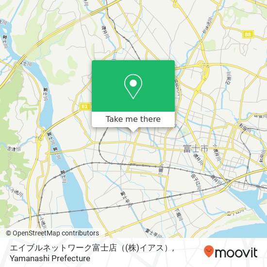 エイブルネットワーク富士店（(株)イアス） map