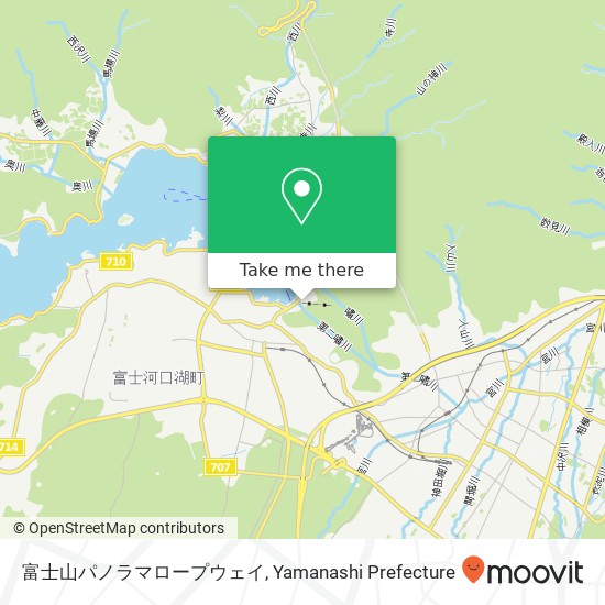 富士山パノラマロープウェイ map