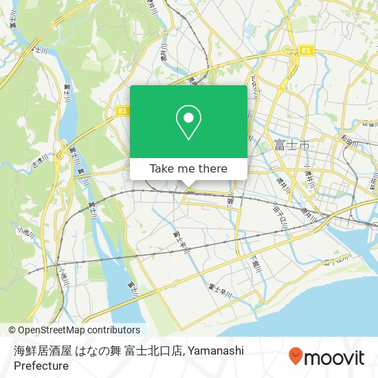 海鮮居酒屋 はなの舞 富士北口店 map