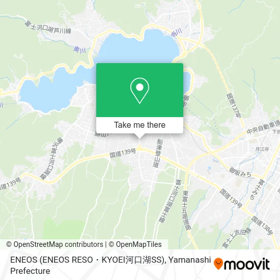 Eneos (Eneos Reso・Kyoei Kawaguchiko Service Station) map