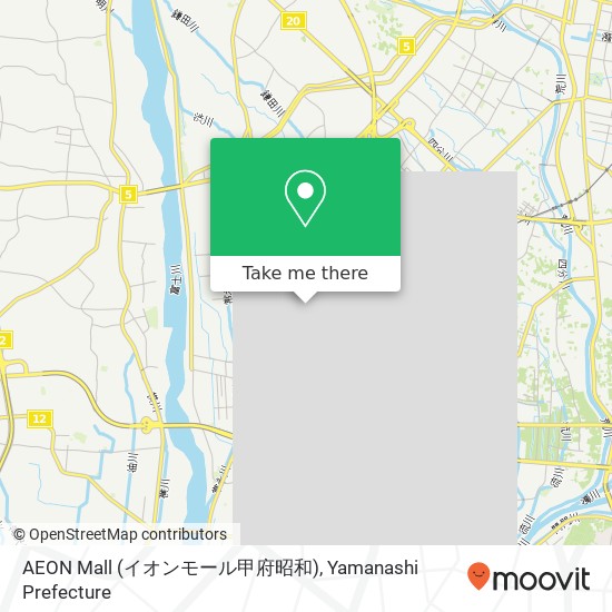 AEON Mall (イオンモール甲府昭和) map