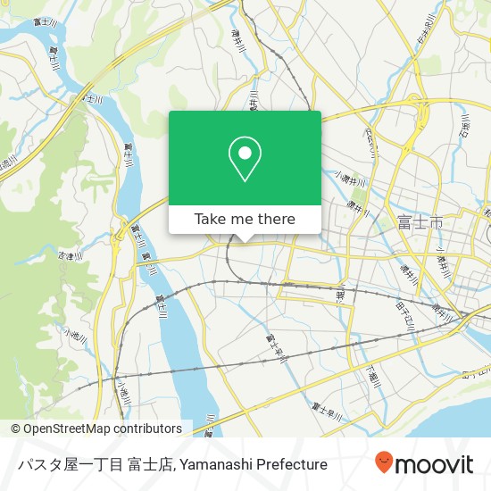 パスタ屋一丁目 富士店 map