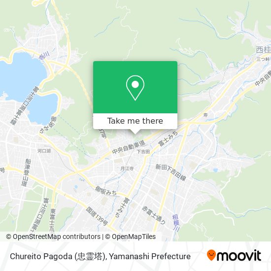 Chureito Pagoda (忠霊塔) map