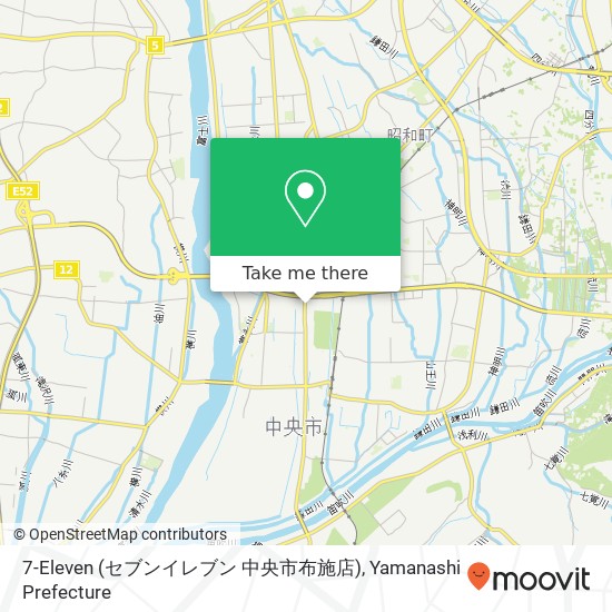 7-Eleven (セブンイレブン 中央市布施店) map