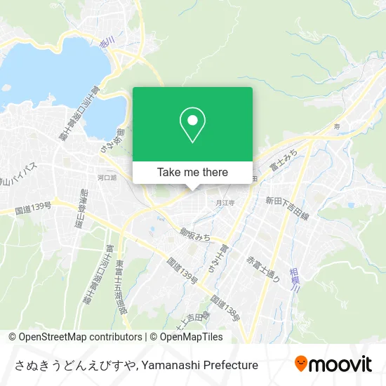 Sanuki Udon Ebisu map