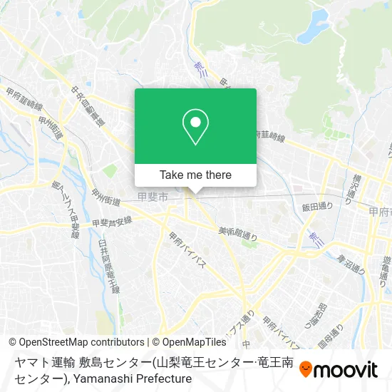 ヤマト運輸 敷島センター(山梨竜王センター·竜王南センター) map