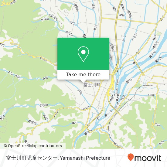 富士川町児童センター map