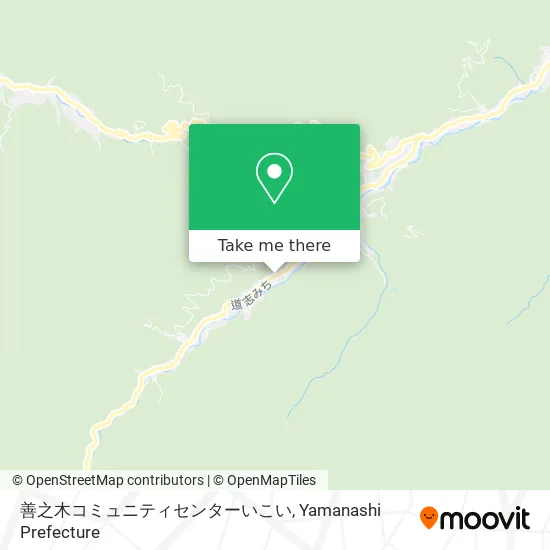 善之木コミュニティセンターいこい map