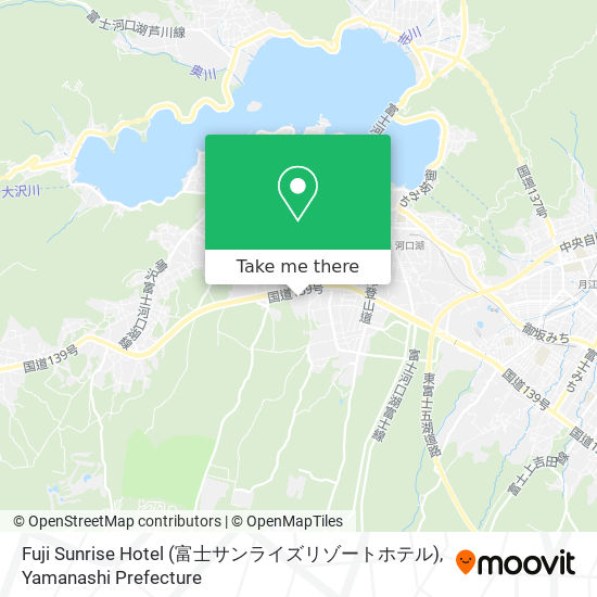 Fuji Sunrise Hotel (富士サンライズリゾートホテル) map