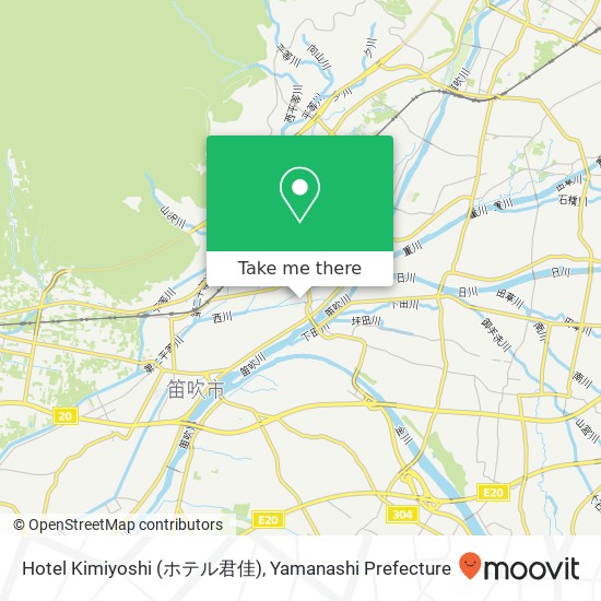 Hotel Kimiyoshi (ホテル君佳) map