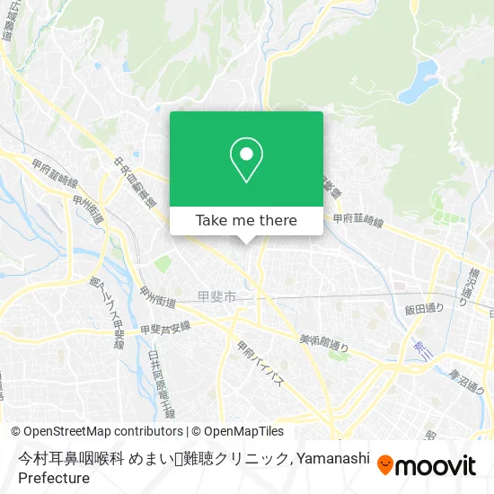 今村耳鼻咽喉科 めまい･難聴クリニック map