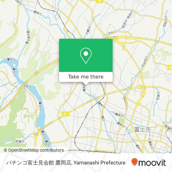 パチンコ富士見会館 鷹岡店 map