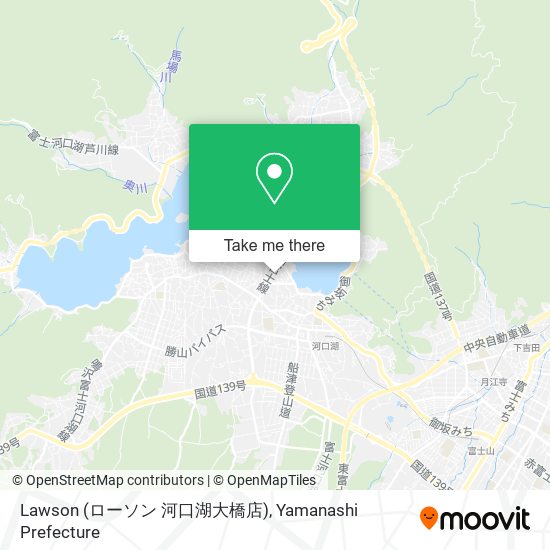 Lawson (ローソン 河口湖大橋店) map