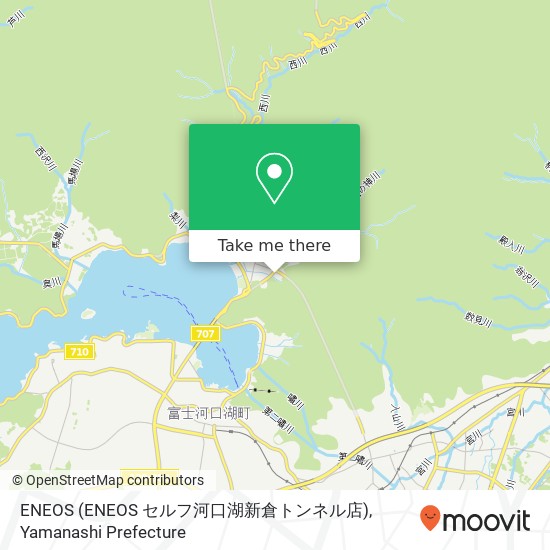 ENEOS (ENEOS セルフ河口湖新倉トンネル店) map