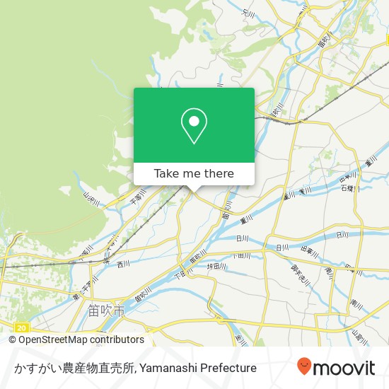 かすがい農産物直売所 map