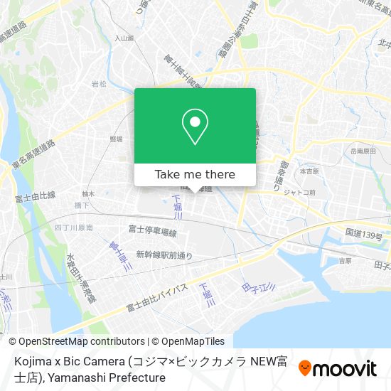 Kojima x Bic Camera (コジマ×ビックカメラ NEW富士店) map
