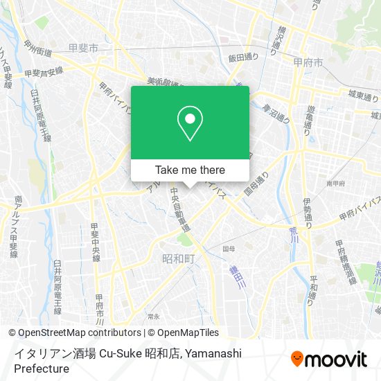 イタリアン酒場 Cu-Suke 昭和店 map