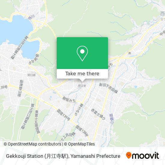 Gekkouji Station (月江寺駅) map