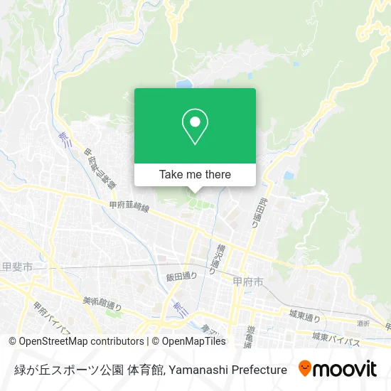 緑が丘スポーツ公園 体育館 map