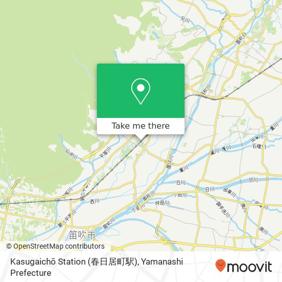 Kasugaichō Station (春日居町駅) map