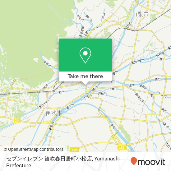 セブンイレブン 笛吹春日居町小松店 map