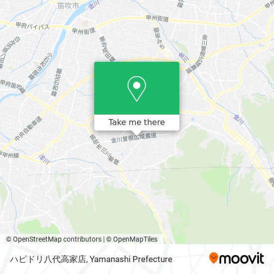 ハピドリ八代高家店 map