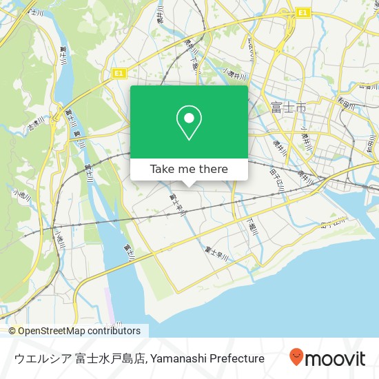 ウエルシア 富士水戸島店 map