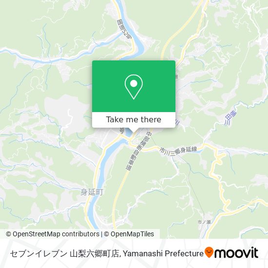 セブンイレブン 山梨六郷町店 map