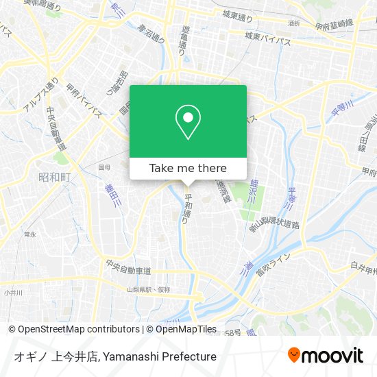 オギノ 上今井店 map