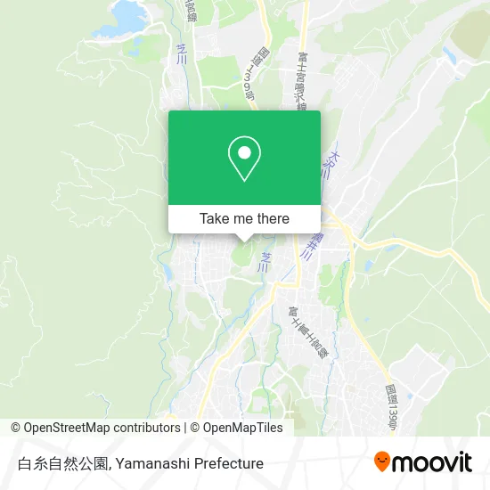 白糸自然公園 map