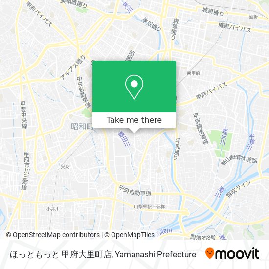 ほっともっと 甲府大里町店 map