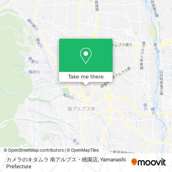 カメラのキタムラ 南アルプス・桃園店 map