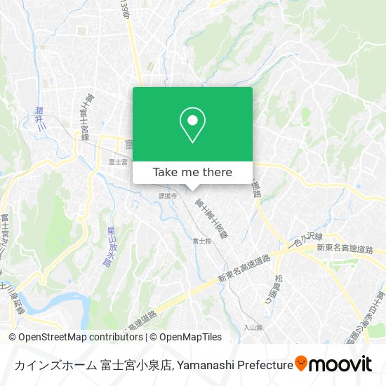 カインズホーム 富士宮小泉店 map